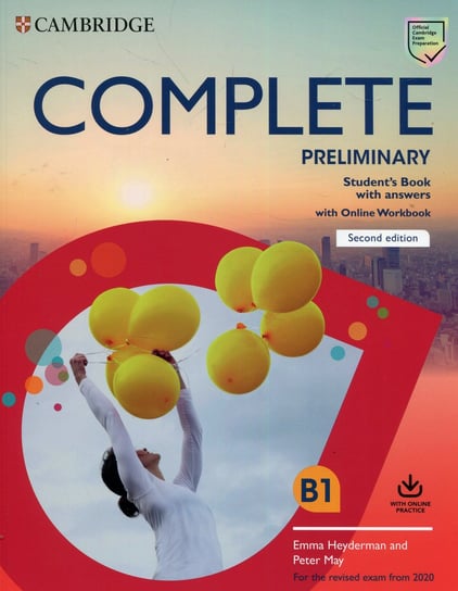 Complete. Preliminary Student's Book with Answers with Online Workbook May Peter, Heyderman Emma
