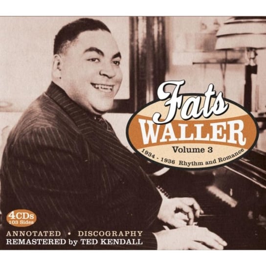 Complete Recorded Works Volume 3, The: 1934 - 1936 Fats Waller