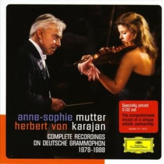 Complete Recordings Mutter Anne-Sophie, Von Karajan Herbert