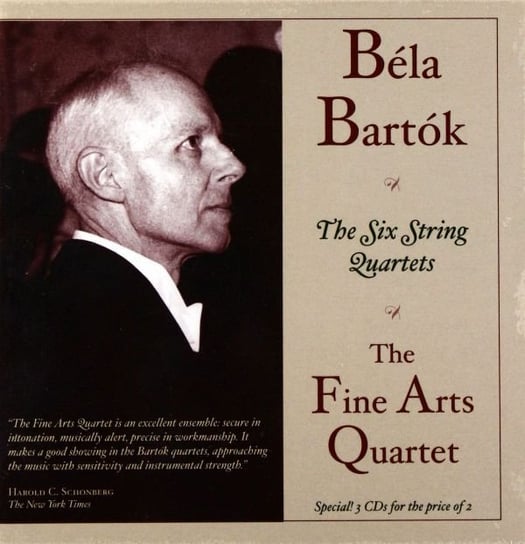 Complete string Quartets Fine Arts Quartet Bartok