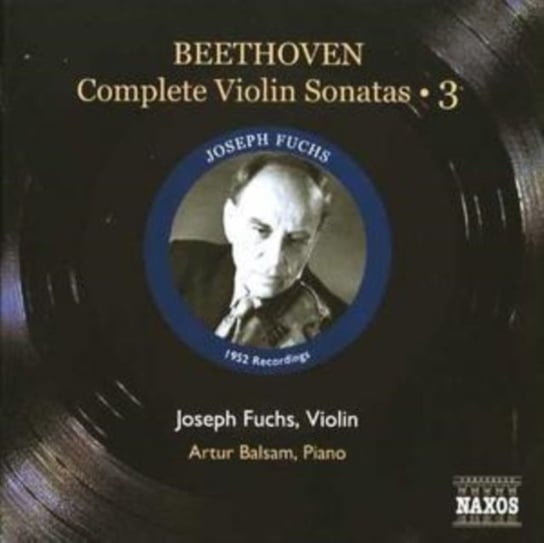 Complete Violin Sonatas 3 Fuchs Joseph