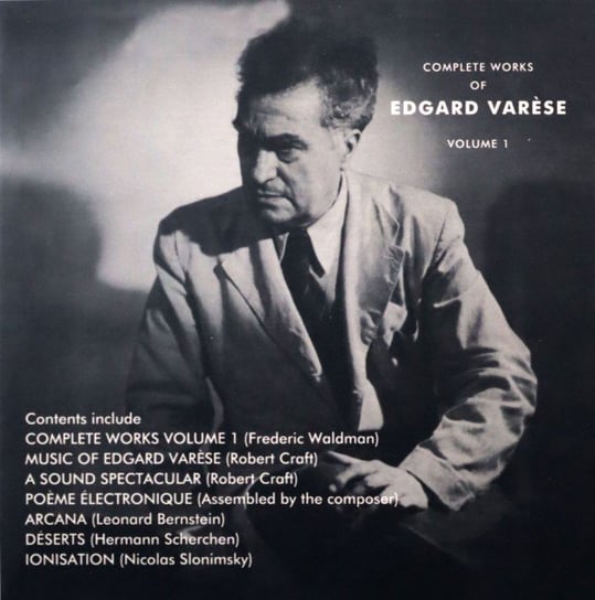 Complete Works Of Edgard Varese Volume 1 3cd Boxset Various Artists