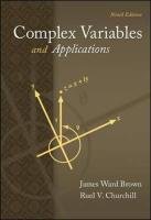 Complex Variables and Applications Churchill Ruel Vance, Brown James Ward, Brown James, Churchill Ruel