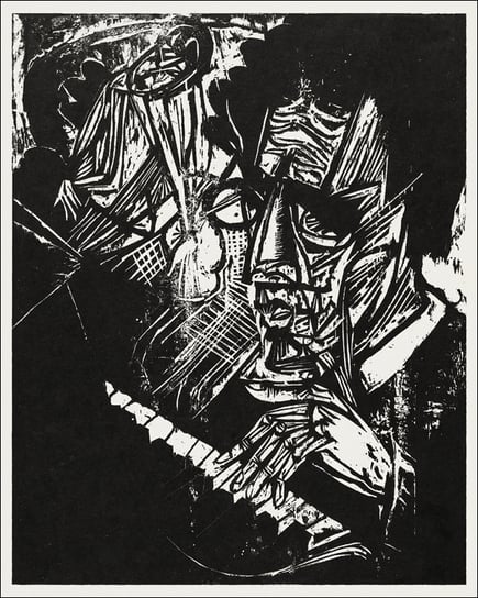 Composer Klemperer, Ernst Ludwig Kirchner - plakat 20x30 cm Galeria Plakatu