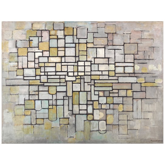 Composition No. II - Piet Mondrian 60x80 Legendarte