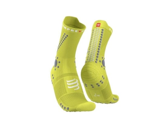 Compressport, Skarpetki do biegania, Pro Racing Socks V 4.0 Trail | Primer - Rozmiary 39-41 Compressport