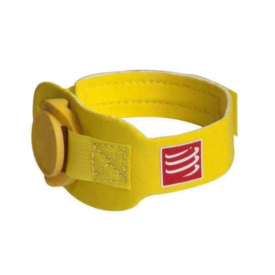 Compressport Timing Chip - opaska na chip żółta Compressport