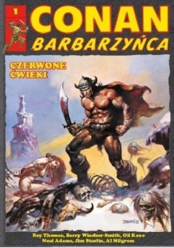 Conan barbarzyńca 1 Czerwone ćwieki Thomas Roy