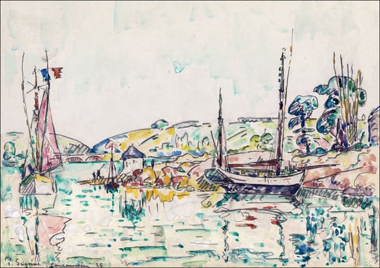 Concarneau, Paul Signac - plakat 91,5x61 cm Galeria Plakatu