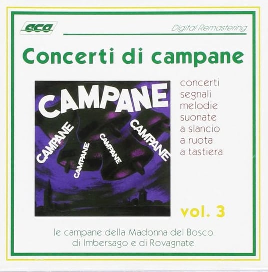 Concerti Di Campane Vol. 3 Various Artists
