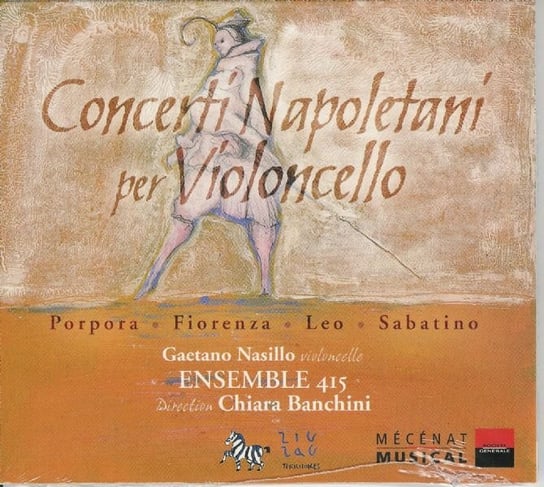 Concerti Napoletani Per Violoncello Nasillo Gaetano