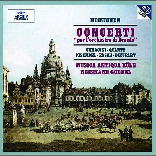 Concerti "per l'orchestra di Dresda" Musica Antiqua Köln, Reinhard Goebel