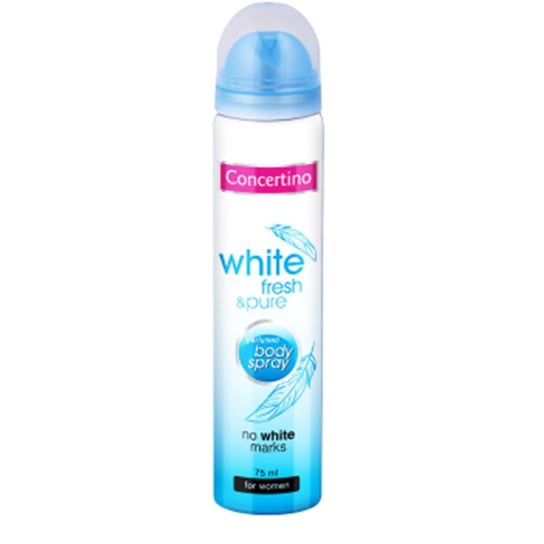 Concertino, White, Dezodorant w sprayu, 75 ml Concertino
