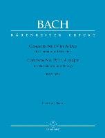 Concerto Nr. IV für Cembalo und Streicher A-Dur BWV 1055 Bach Johann Sebastian
