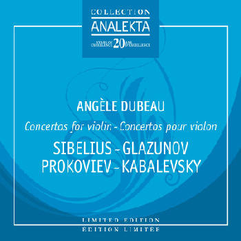Concertos For Violin Dubeau Angele
