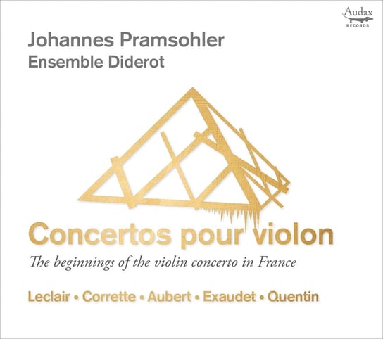 Concertos Pour Violon Pramsohler Johannes, Ensemble Diderot