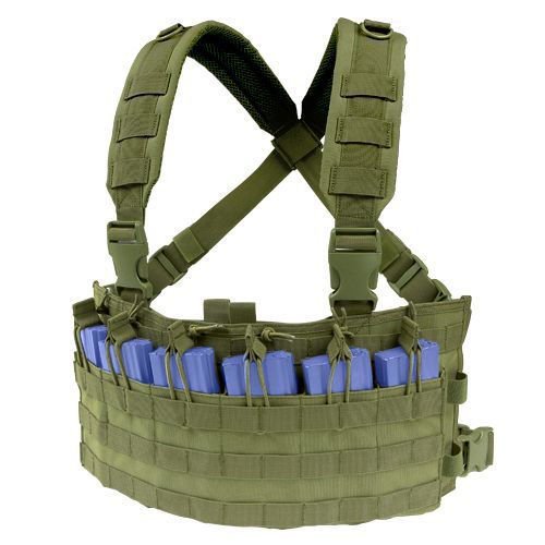 Condor Panel Piersiowy Rapid Assault Chest Rig Olive CONDOR