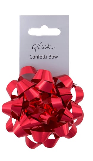 Confetti Bows, rozeta, czerwona Empik