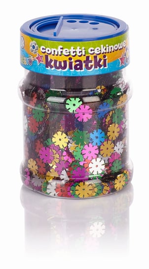 Confetti cekinowe kwiatki Astra Creativo - mix kolorów 100g Astra