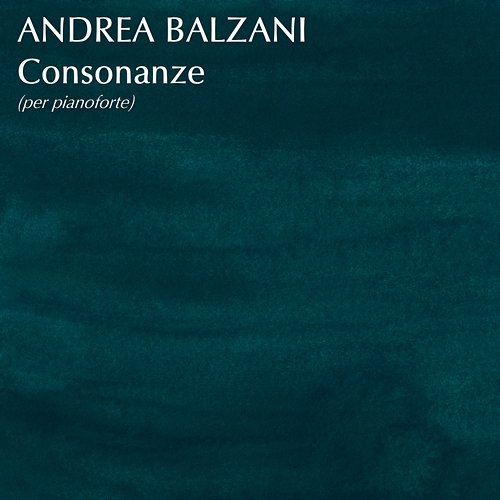 Consonanze Andrea Balzani