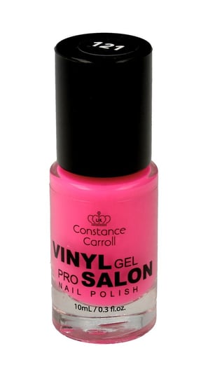 Constance Carroll, lakier do paznokci z winylem 121 Neon Light Pink, 10 ml Constance Carroll