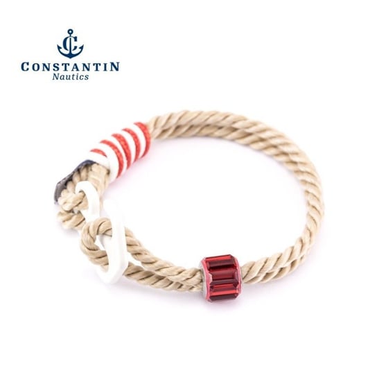 Constantin Nautics, bransoletka sportowa swarovski hawra beżowy 18 cnb 701718 Constantin Nautics