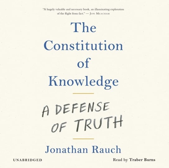 Constitution of Knowledge Rauch Jonathan