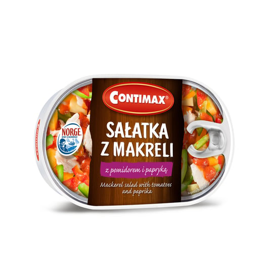Contimax sałatka makrela pomidor papryka 170g Contimax