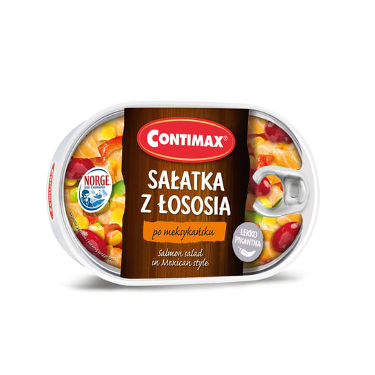 Contimax sałatka z łososia po meksykańsku 170g Contimax