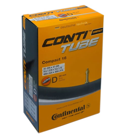 CONTINENTAL DĘTKA 16&quot; COMPACT DUNLOP 26mm 32-305/47-349 0181111 Continental