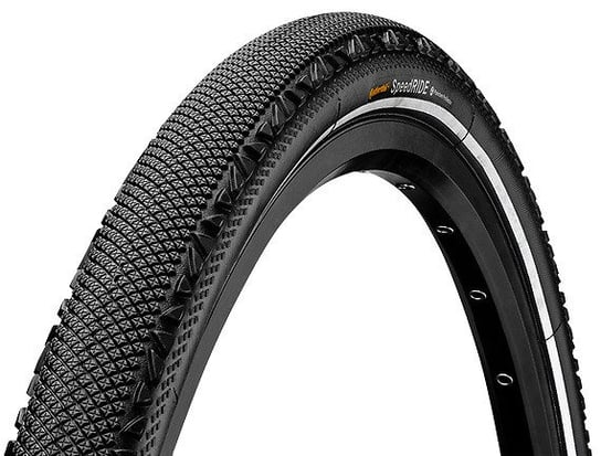 CONTINENTAL OPONA 28x1.60&quot; SPEED RIDE 42-622 DRUT CZARNA Z REFLEXEM 0100716 Continental