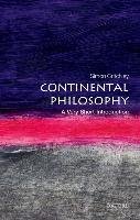 Continental Philosophy: A Very Short Introduction Critchley Simon