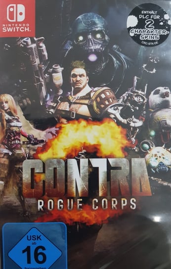 Contra: Rogue Corps Switch Konami