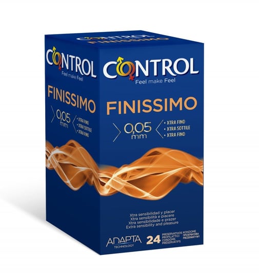 CONTROL FINISSIMO Prezerwatywy supercienkie 0,05mm / opak.24szt Control