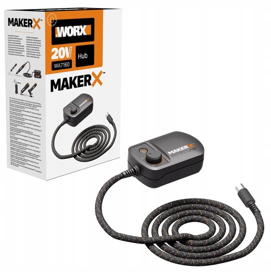 Control HUB MakerX WORX WA7160 zasilanie WORX