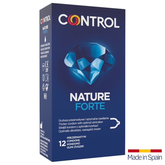 Control, Nature Forte, Extra bezpieczne prezerwatywy, 12 szt. Control