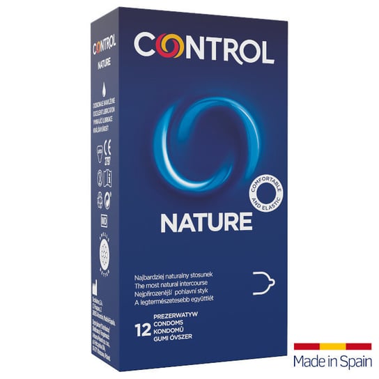 Control, Nature, Prezerwatywy klasyczne, 12 szt. Control