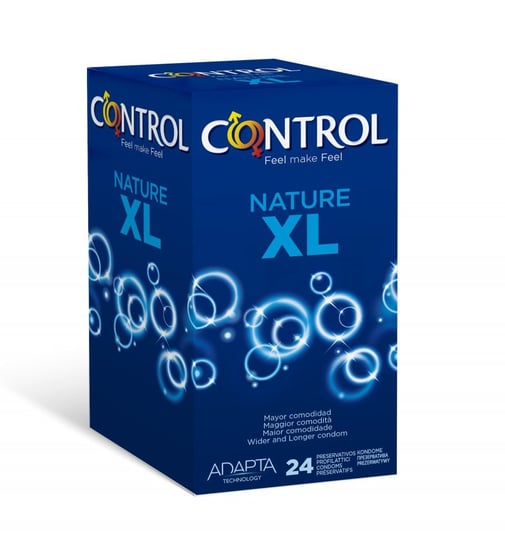CONTROL NATURE XL Prezerwatywy dłuższe / opak.24szt Control