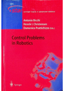 Control Problems in Robotics Axel Springer