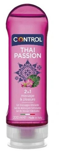 Control Thai Passion 200 Ml - Żel Intymny, Do Masażu O Aromacie Orientalnych Kwiatów, Control Control