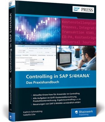 Controlling in SAP S/4HANA Rheinwerk Verlag