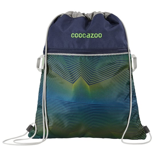 Coocazoo, worek-plecak, RocketPocket II FIX, Soniclights Green Coocazoo