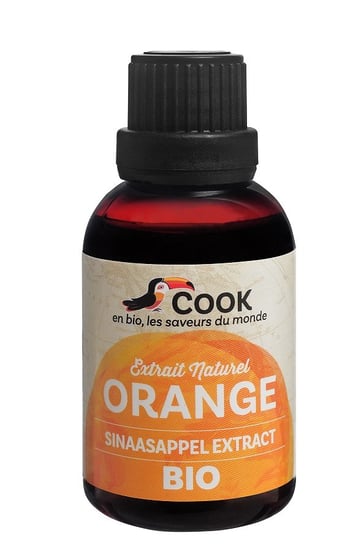 Cook, aromat pomarańczowy bezglutenowy bio, 50 ml COOK