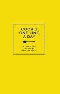 Cook's One Line a Day Chronicle Books