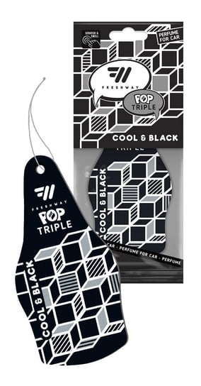 COOL & BLACK | FRESHWAY Pop Dry Triple - zawieszka XXL Inna marka
