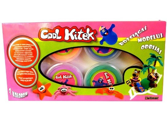 Cool Kitek, masa plastyczna, 8 kolorów Cool Kitek