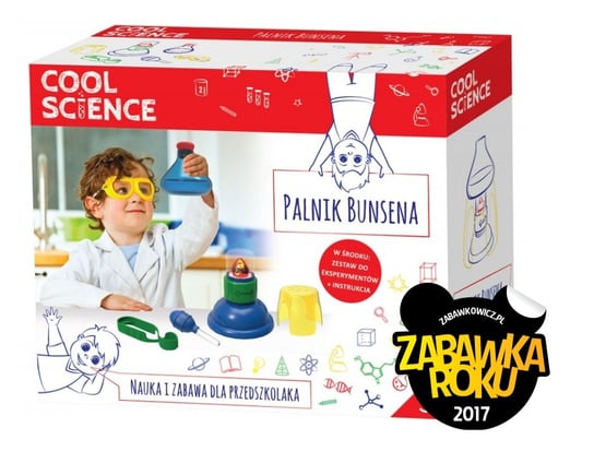Cool Science, zabawka naukowa Palnik Bunsena Cool Science