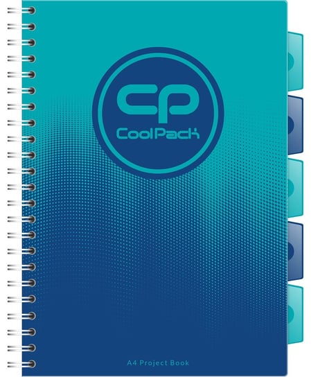 CoolPack, Kołozeszyt A4 GRADIENT - OCEAN CoolPack