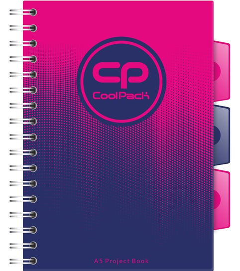 CoolPack, Kołozeszyt A5 gradient FRAPE CoolPack