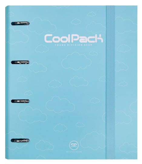 Coolpack, Segregator A4 4R, Pastel Z Kartkami, Niebieski CoolPack